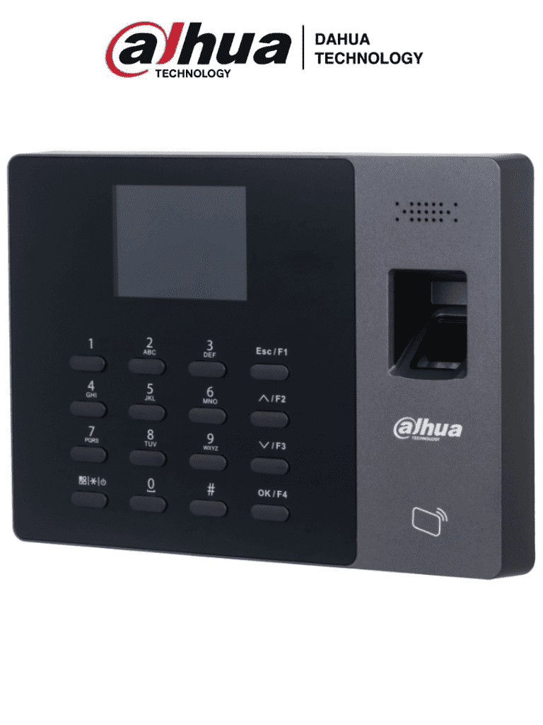 DAHUA DHIASA2212GLD Control de Asistencia con Huella y Tarjeta RFID | TCP/IP y Batería Incluida, Exportación USB