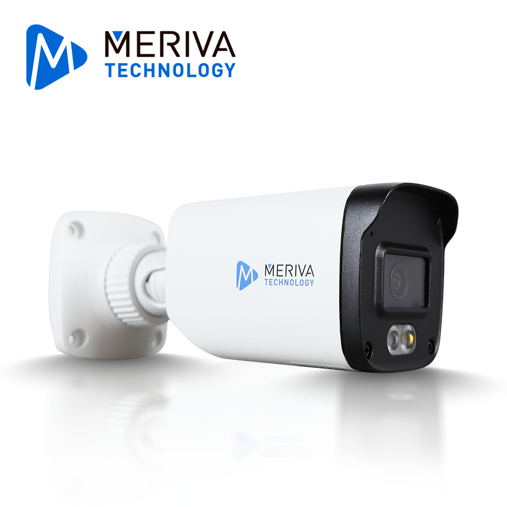 CAMARA IP BULLET MERIVA TECHNOLOGY MOB-600FS4D / 6MP / H.265+ / 2.8MM / ILUMINACION DUAL (20 - 30M IR / LUZ CALIDA) / IP67 / METALICA / 12 VCD / POE / SOPORTA MICRO SD HASTA 256 GB (NO INCLUIDA) / ENTRADA DE AUDIO / MICROFONO INTEGRADO / MIA 2.0 / ONVIF