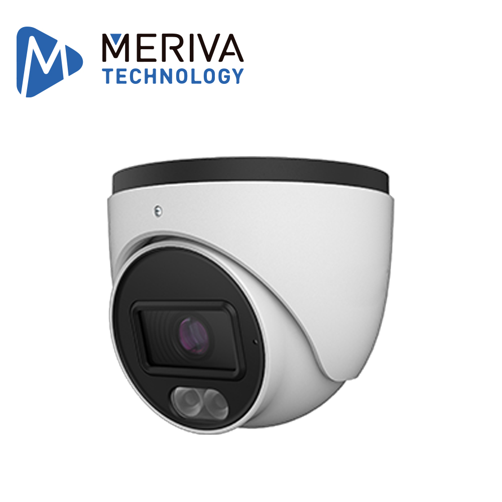 CAMARA IP TURRET MERIVA TECHNOLOGY MTD-E600FDA / 6MP / H.265S / 2.8MM / ILUMINACION DUAL (20 - 30M IR / LUZ CALIDA) / IP67 / METALICA / 12 VCD / POE / SOPORTA MICRO SD HASTA 512 GB (NO INCLUIDA) / 1 ENTRADA + 1 SALIDA DE AUDIO / MICROFONO INTEGRADO / MIA 2.0