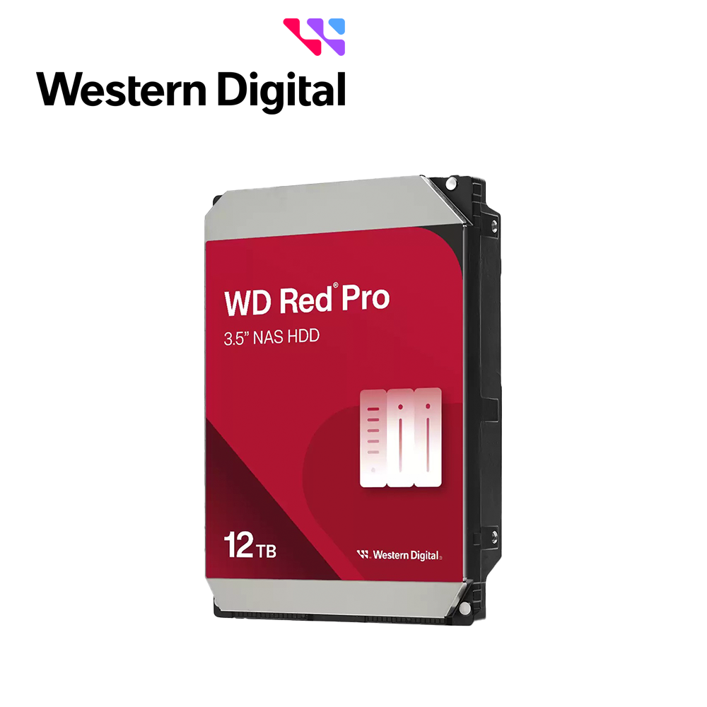 DD DISCO DURO WD122KFBX WD RED PRO 3.5 SATA 12TB CACHE 512MB 7200RMP ESPECIAL PARA ALMACENAMIENTO Y NAS HASTA 24 HABIAS