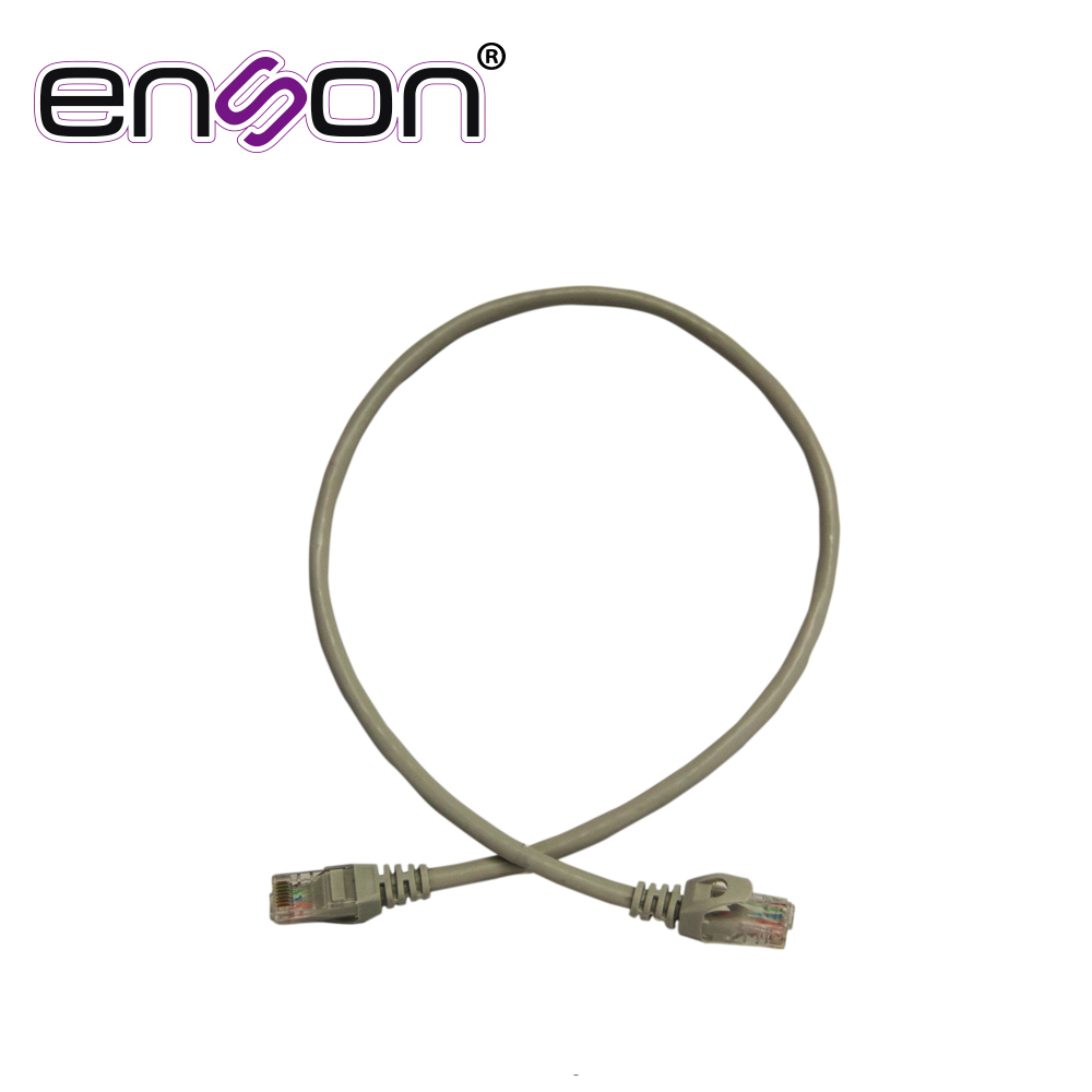 PATCHCORD UTP ENSON P6006G CAT6 60CM GRIS SERIE EPRO 100-II 100 POR CIENTO COBRE PARA MEJOR IDENTIFICACION DE SOLUCIONES EN RACKS Y GABINETES