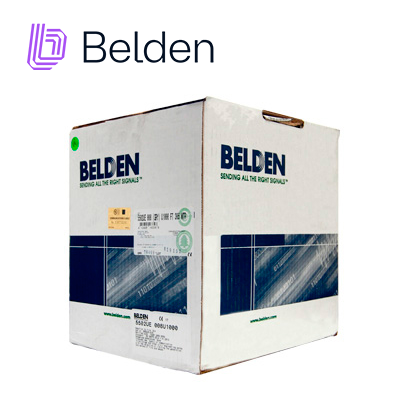 CABLE DE SEGURIDAD Y SONIDO BELDEN 5502UE 008U1000 / INTERIOR / GRIS / 4 CONDUCTORES / 22 AWG / MULTIFILAR / FORRO PVC / CMR / EN CAJA / 1,000 PIES 305 METROS