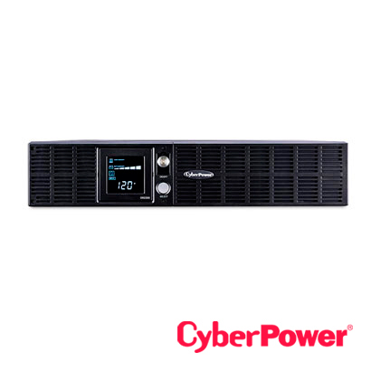 UPS CYBERPOWER OR2200LCDRT2U 2200VA/1320W, 120VCA, LINEA INTERACTIVA, TORRE/RACK 2U, CONTACTOS 8XNEMA 5-20R SUPRESION DE PICOS-BATERIA, USB, SERIAL, MONITOREO REMOTO OPCIONAL